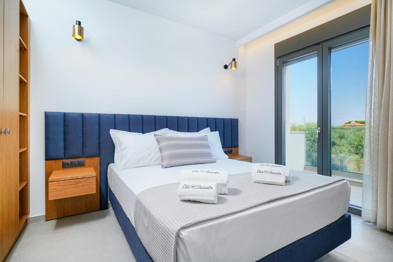 Olia Thassos - Luxury Apartments ภายนอก รูปภาพ