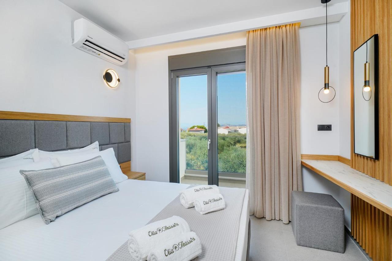 Olia Thassos - Luxury Apartments ภายนอก รูปภาพ