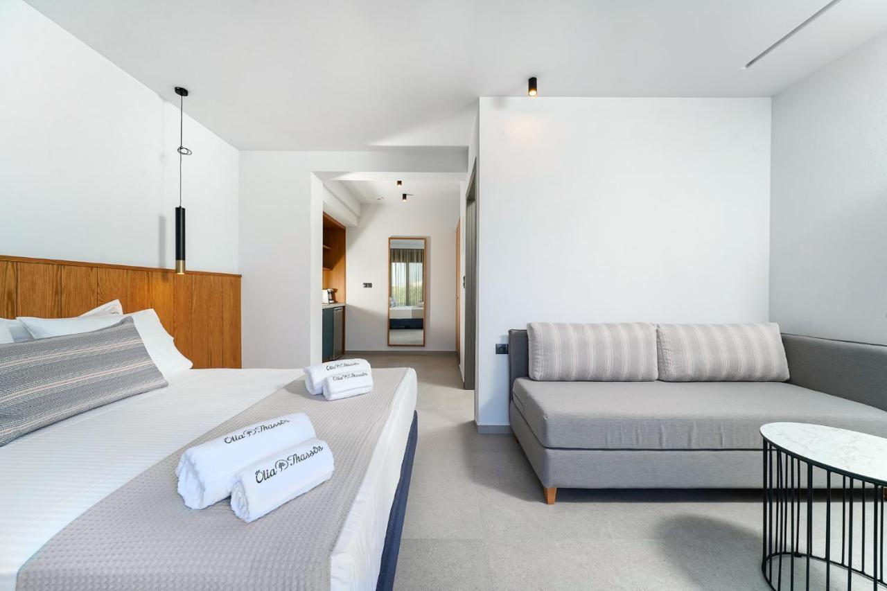 Olia Thassos - Luxury Apartments ภายนอก รูปภาพ