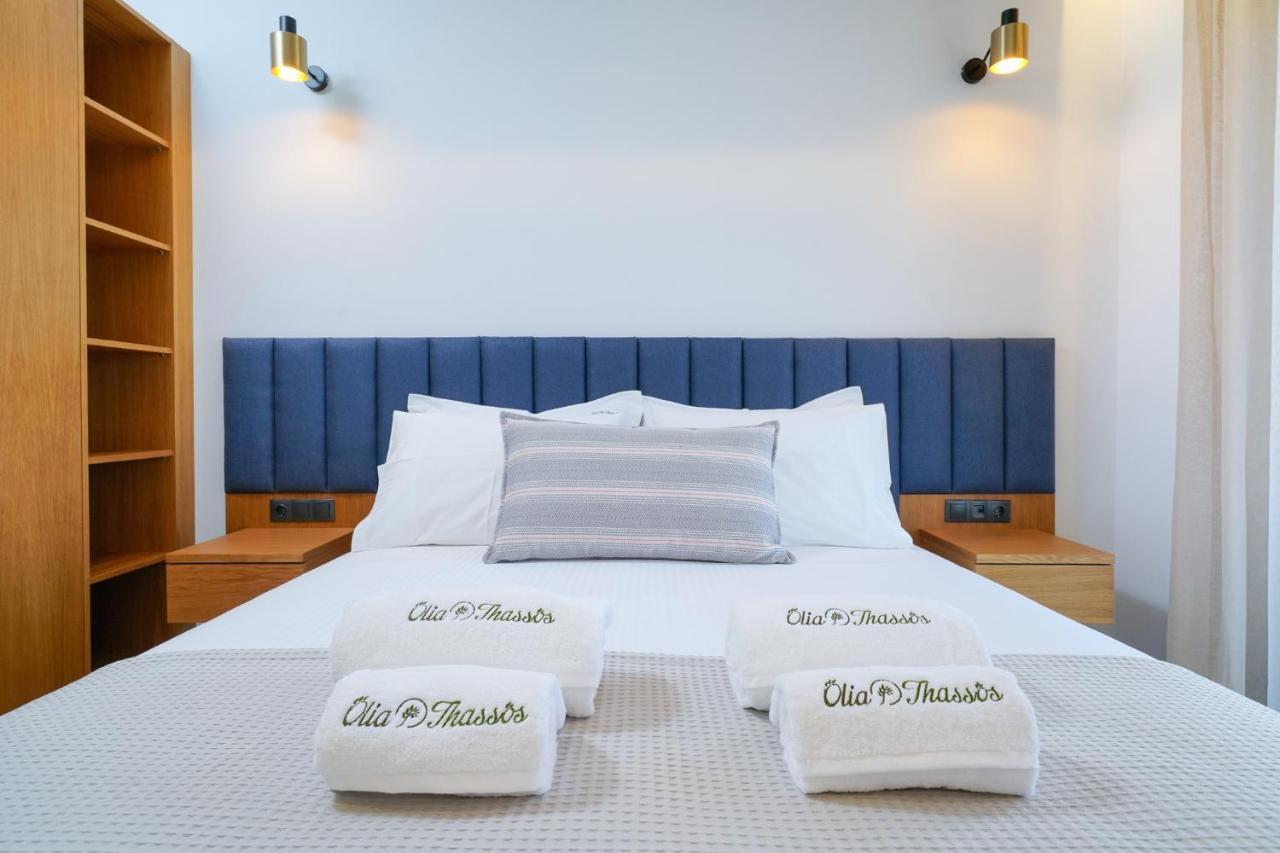 Olia Thassos - Luxury Apartments ภายนอก รูปภาพ