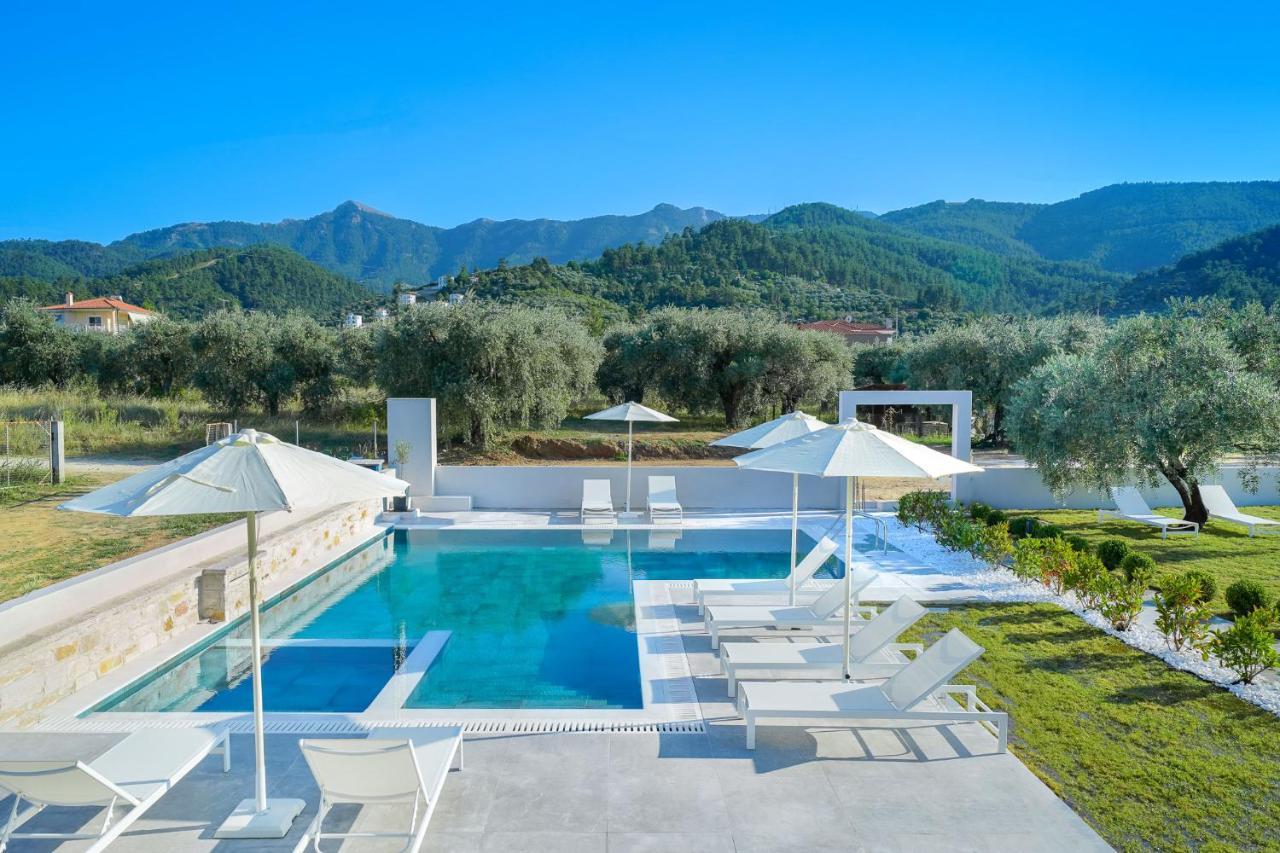 Olia Thassos - Luxury Apartments ภายนอก รูปภาพ