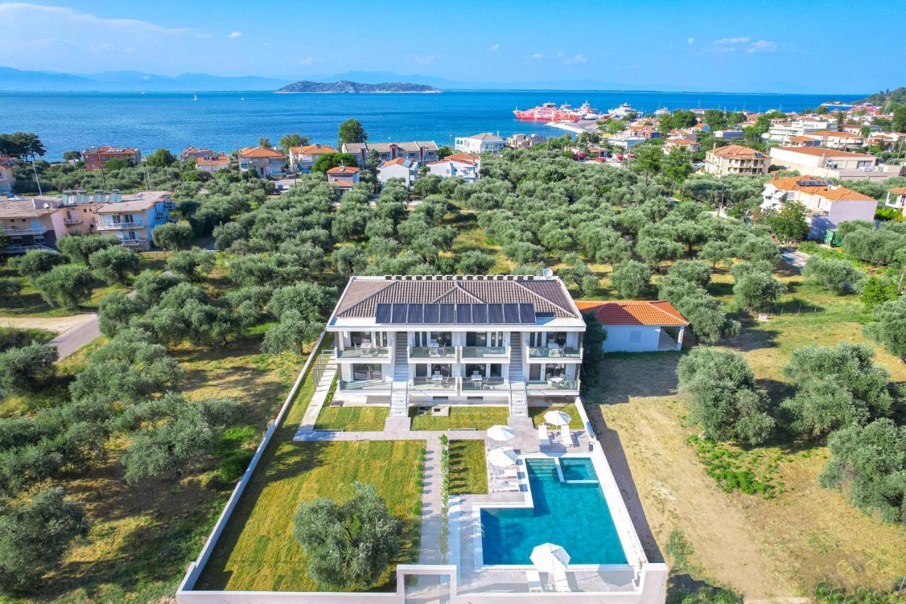 Olia Thassos - Luxury Apartments ภายนอก รูปภาพ